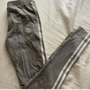 Gray adidas leggings